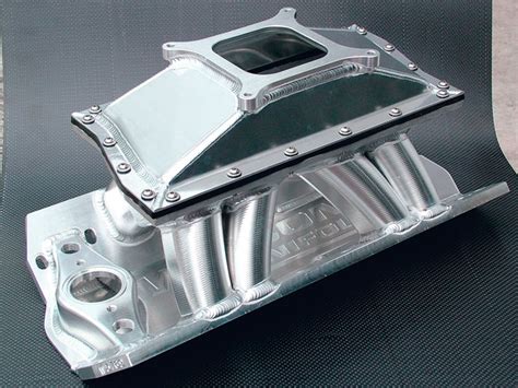 sbc sheet metal intake kit|bbc sheet metal intake manifold.